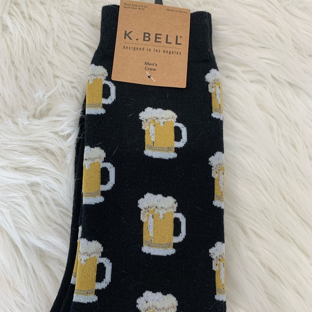 Men’s Crew Socks Size S 6.5 - 12 Shoe Size Sock Size 10-13